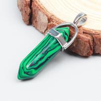 Natural Crystal Malachite One Size