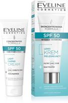 EVELINE SPF 50 Light Care Cream Filtrai+Niacinamidas riebiai ir mišriai odai 30 ml