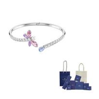 Swarovski x Ariana Grande Swarovski Crystal Bangles Unisex Silver S-Original Brand Box And Bag sidabras