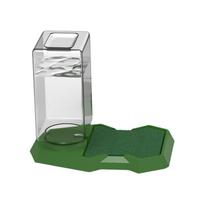 Reptile Water Feeder with Bottle Automatic Water Dispenser Terrariums Accessories For Lizards Turtles Bearded Dragons žalia