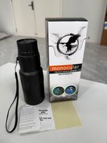 16x52 HD Monocular Telescope with Low-Light Night Vision for Outdoor and Mobile Photography Plastic Toy Version
