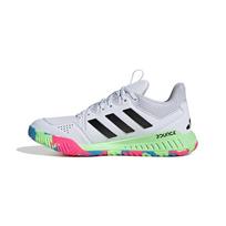Adidas Court Flight Volleyball Shoes Unisex Low Top Black/Green/Pink/B 39 white