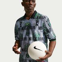 Nike Nigeria Energy Jersey 'White/Black/Pine' M