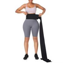 Ebest Customizable Flexible Waist Shaping Trainer Invisible Abdomen Wrap Breathable Spandex Nylon Sweat Waist Support No Trimmer 3m juoda
