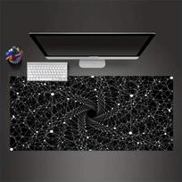 Three Dimensional Pattern Stitching Mousepad Desk Pad Large Gaming Mouse Pad Gamer Ofice Mat Mouse Pad Light Gaming Room Desk Mat Unisex 30cmx60cm(11.8x23.6inch)