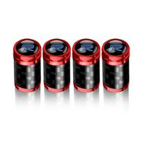 sbcam7 For Volvo R Rdesign XC40 C70 V60 V90 AWD T6 D8 T8 4Pcs Carbon Fiber Car Wheel Tire Valve Stem Air Cap Auto Accessories Valve Cap (as the picture,4PCS)