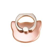 360 Rotating Metal Finger Ring Stand For All Phones And Tablets Multiple Colors Cat Rose Golden