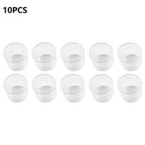 10pcs 15ml/30ml Plastic Measuring Cup Transparent Clear Double-scale Medicine Graduated Measuring Cup Container white