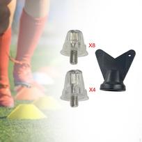 12 vnt. Futbolo dygliukai Futbolo batų dygliukai Regbio batai M5 Neslystantys dygliukai su