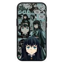 for Samsung Galaxy S25 S24 S23 S22 Ultra FE Plus A17 A37 A57 A56 A55 A06 A16 A15 A36 A26 A35 A05 A54 Case Muichiro Tokito Demon Slayer Kamado Tanjiro for Samsung Galaxy A22 5G lubų spalva