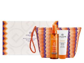 Collistar Collistar Sun Giftset Super Tanning Dry Oil Spf6 200ml/After-Sun Balm 100ml/Pouch apsauginė priemonė nuo saulės