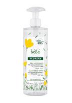 Klorane Cleansing Water with organic calendula 400 ml Valomasis vanduo 400ml vonios ir dušo priemonė