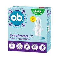 o.b. Tampons Extra Protect Super Plus - 36 ks Intymioji higiena 36 ks Įklotai ir higieniniai paketai