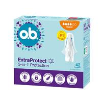 o.b. Extra Protect Super Tampons - 42 ks Intymioji higiena 42 ks Įklotai ir higieniniai paketai