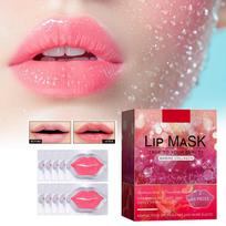 Collagen Lip Mask Moisturizing Lip Mask Peel Dead Skin Peel Lip Wrinkles Lip Mask Patch,10ML One Size