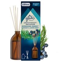 Glade Aromatherapy Reeds Refreshing Energy Reed Diffuser 80 ml 80ml lazdelės namų kvapui