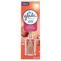 Glade Stick diffuser Reeds Spring 26 Peach Paradise 50ml lazdelės namų kvapui