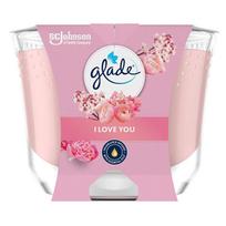 Glade Scented candle I love you 204ml kvepianti žvakė