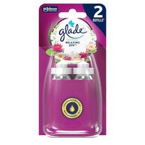 Glade Set of refills for the Sense & Spray Relaxing Zen air freshener 2 x 18 ml 18ml purškiamas kvapas namams