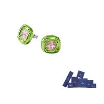 Swarovski Dulcis auskarai stud moteriški F-Original brand box žalia