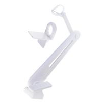 No Touch Toilet Lid Lifter with Foot Pedal Design Touchless Foot Operated Toilet Seat Raiser Tool for Bathroom Hygienes 1 white