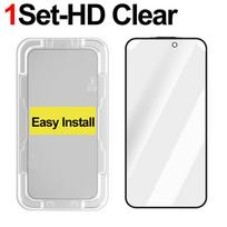 Privacy Screen Protector for IPhone 17 17Pro Max Air Anti Spy/HD Clear Tempered Glass Films with Auto-Alignment Kit for IPhone17 For iPhone 17