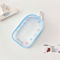 Cute Cartoon Jewelry Organizer Transparent Storage Box Mystery Box Pvc Cute Outdoor Toy Doll Storage Bag Keychain Dustproof Case A3