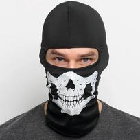 Daugiafunkcinė skeleto vaiduoklio kaukolės motociklininko veido kaukė bandana Helovinas poliesteris žieminės kepurės šilta kaukė dviračiui suaugusiems