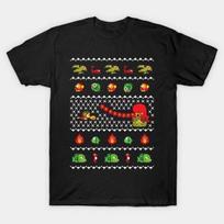 Ugly Christmas Sweater Alex Kidd Made in Australia T-Shirt 4XL