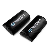 szwdr4 2pcs Car Seat Headrest Neck Support Pillow Travel Rest Auto Accessories For Volvo Xc60 V60 S60 V40 V50 S40 S80 C30 Xc40 Xc70