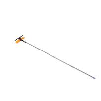 2 in 1 Double Sided Window Squeegee with Extendable Aluminum Pole Glass Cleaning Tool for Indoor Outdoor High Glass