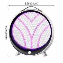 Electric Shock Grid Mini Mosquito Trap Portable Mosquito Killer Lamp Rechargeable Lamp  Outdoor Use balta