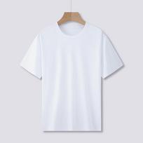 Men's Slim Fit White Supima Cotton Short-Sleeve T-Shirt, Round Neck, Lightweight Summer Style XL (130-150 lbs)
