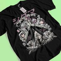 Bungo Stray Dogs Shirt Osamu Dazai Tshirt Sigma T-Shirt Atsushi Tee Chuya Doppo L