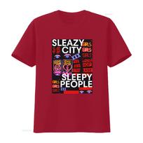 Soft Cell T Shirt Marc Almond Dave Ball Sleazy Peep Show Synthpop Electronic Music Indie Neon Print  vintage Washed Stretched S