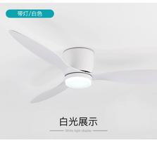 42 52 colių lubiniai ventiliatoriai su LED šviesomis, 3 spalvų, 6 greičių, nuotolinio valdymo pultu, žemų lubų, dekoratyviniai ventiliatoriai su apšvietimu 42inch DC Motor&85-265V