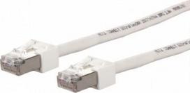 Metz Connect Cat.6 S/ftp 10m Lan tinklo kabelis, baltas, Rj45