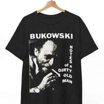 Charles Bukowski T Shirt Black Shirt Cotton Los Angeles Unisex Shirt S white