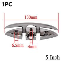 5 Inch 6 Inch SS316 Boat Flip Up Folding Pull Up Cleat for marine boat yacht accessories 316 Stainless Steel Flip Up Cleat