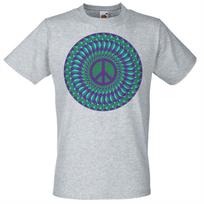Adults Spiritual PsyTrance Peace Hippy Psychedelic Goa Unisexdala Unisex TShirt S