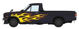 Hasegawa Nissan Sunny Truck Fire Pattern Chin Spoiler Plastic Model Kit 20751 1/24 (GB122) w/ (Automotive)