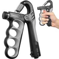 Grip Strength Trainer with Hand Grip Strengthener, Hand Grip Strength Trainer Mechanical Countable 5-100KG Mechanical Counting 5-100KG Mechanical Counting juoda