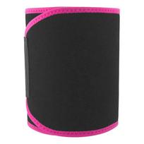 Dropshipping Stomach Sweat Belt Sauna Slimming Waist Trimmer Belt for Workout, Running, Gym, Walking S rožinė