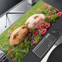 Cute Guinea Pig Desk Mat Desk Pad Large Gaming Mouse Pad Gamer Ofice Mat Mouse Pad  Pad Unisex 30cmx60cm(11.8x23.6inch)