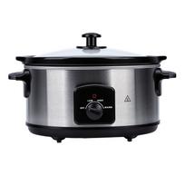 Electric Slow Cooker 3 Cooking Modes Multifunctional Removable Non Stick Pot 6L Slow Cooker for Home US Plug L