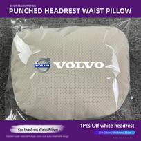 mlphz1 Volvo Universal Car Headrest Neck Pillow Lumbar Support For Volvo Xc60 XC40 EX40 Xc90 S60 S90 EX30 V40 V60 V50 V90 S80 C40 V70