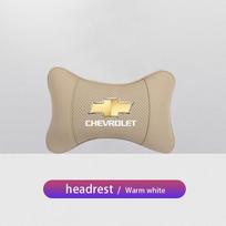 OPS3   Car Seat Headrest Neck Pillow Auto Interior Accessories For Chevrolet Spark Captiva Cruze Tracker Orlando Trax Epica sticker