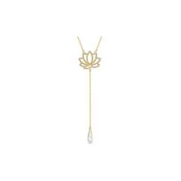 Swarovski Symbolica Lotus Necklace Women's 5521468 auksas