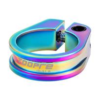 Aluminum Alloy Road Bike Seat Clamp Bicycle Seatpost Collar Clamp Tube Clips Gift for Cycling Enthusiasts