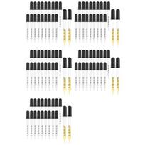 Premium-100Pcs 1Ml Glass Liquid Droppers, Eye Dropper Pipettes With Black Suction Bulb, For Makeup Art Liquid,Straight Tip Style